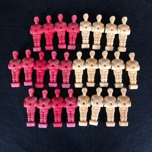 Foosball Soccer Table Games Players 4.25" (0.5" Side Holes) Replacement 26-piece